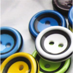 RESINKNAPP 15mm - Mange farger